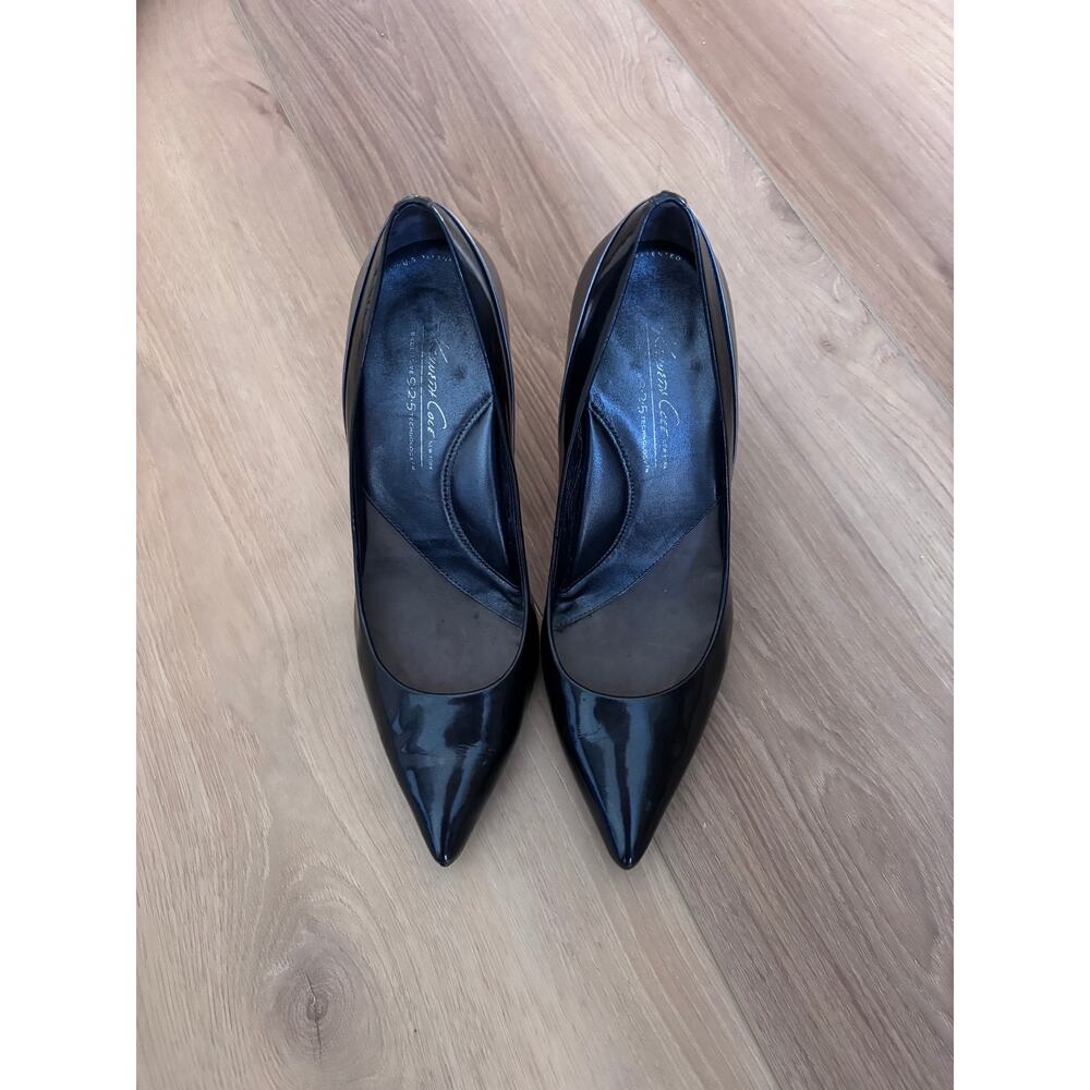 Kenneth Cole - Exclusive 925 Technology Leather Patented Heels Size 7 Pre-Owned - Picture 2 of 9